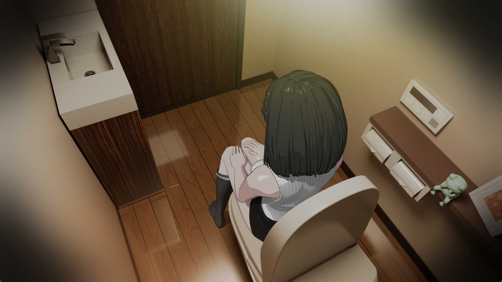 [日式SLG/动态/官中版/PC] ROOM:窥视女孩私生活 偷窥洗脑模拟公寓 V2.0.4 STEAM官中版+全DLC+特典+存档 [2.0G]